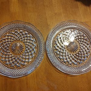 Anchor Hocking Wexford Pattern Set the f Plates